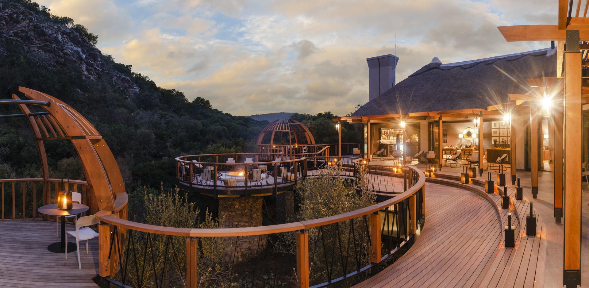Eagles Crag on Shamwari Private Game Reserve