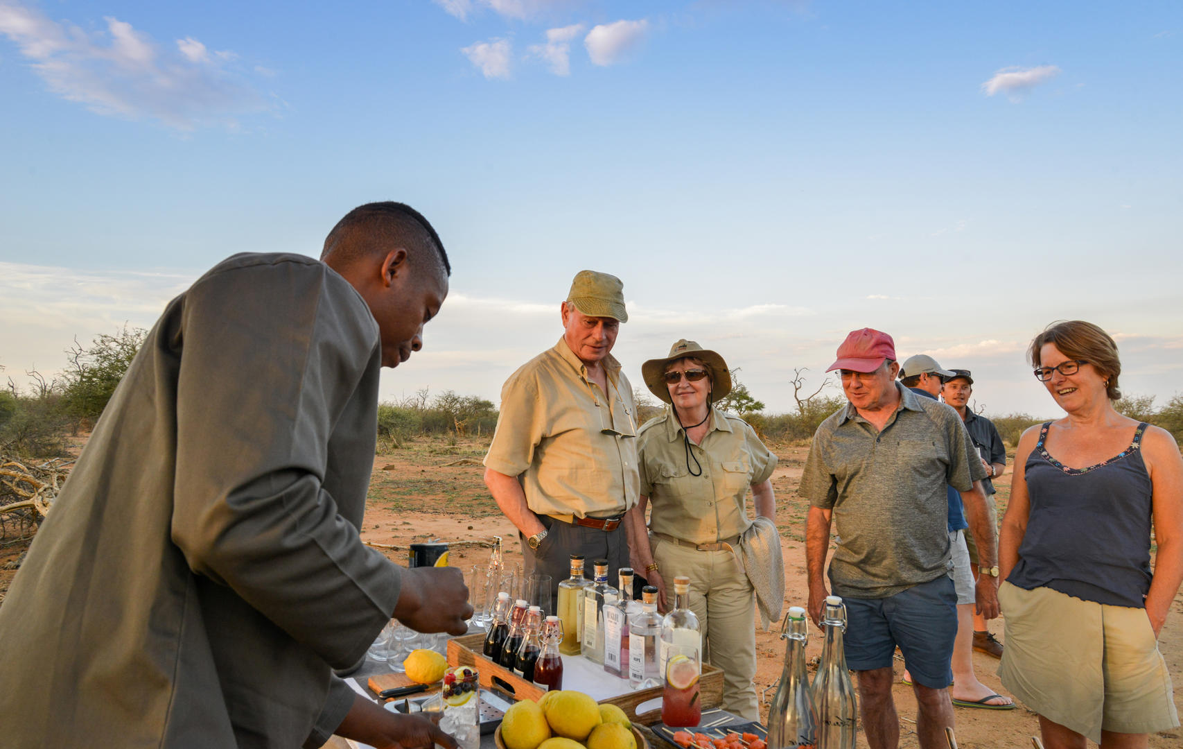 On Safari Gin stop