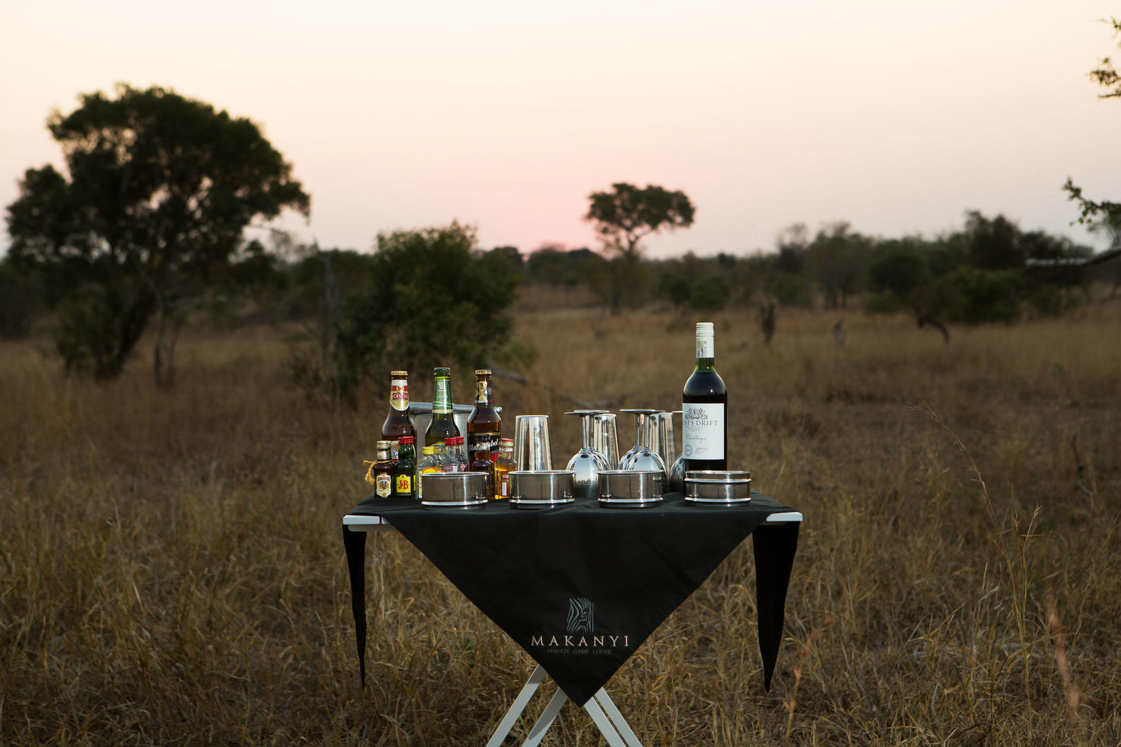 Sundowner drink stop