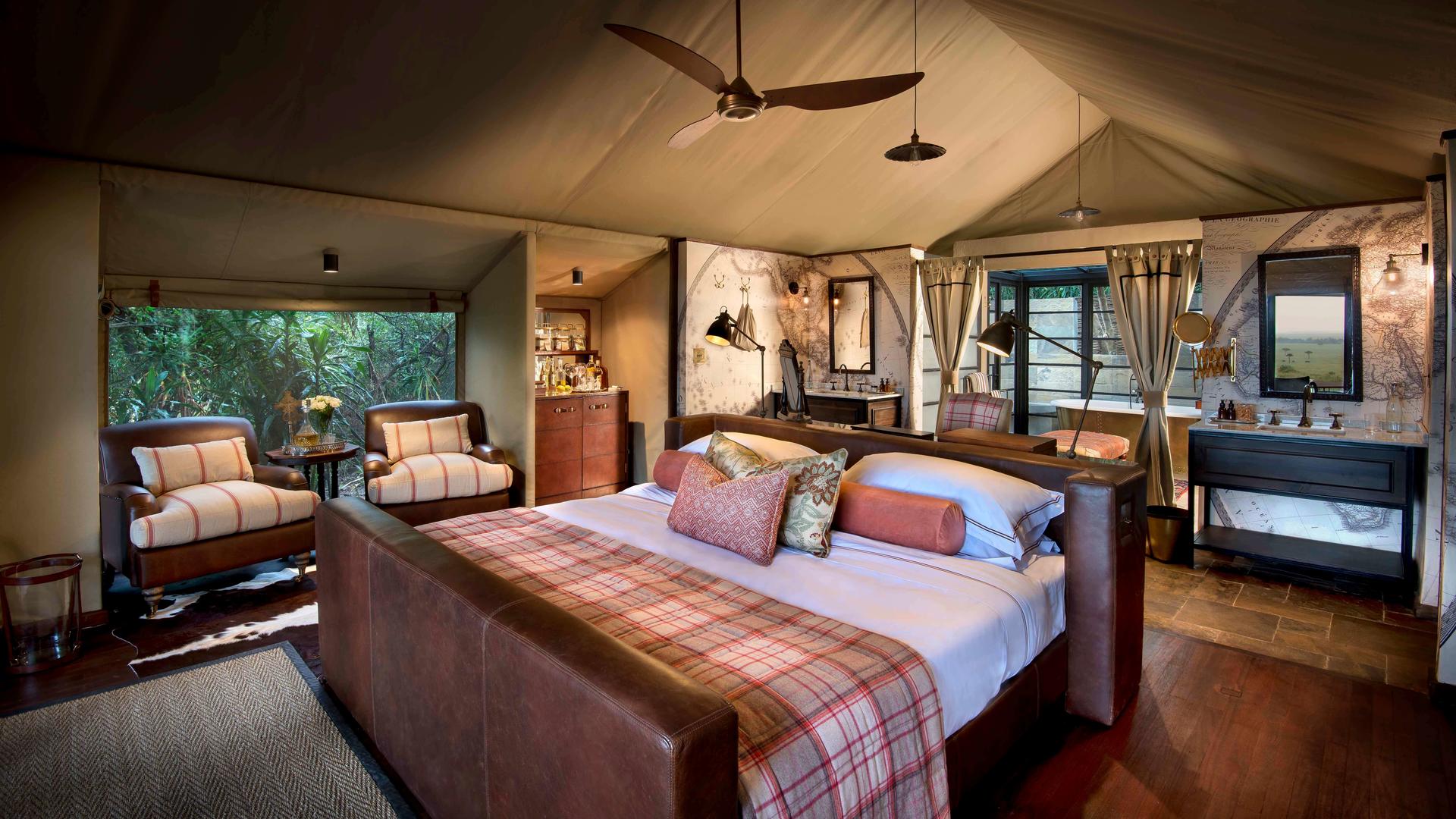 andBeyond Bateleur Camp North camp