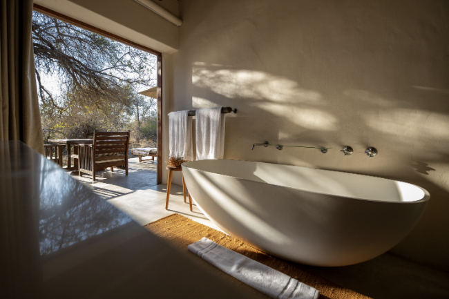 Machaton Private Camp Timbavati Bathroom tub